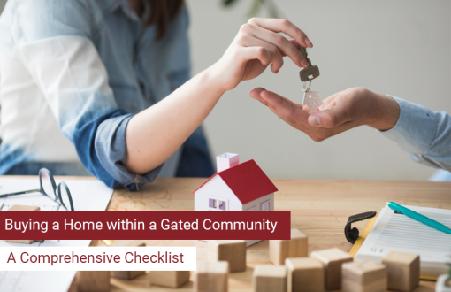 buying a home within a gated community